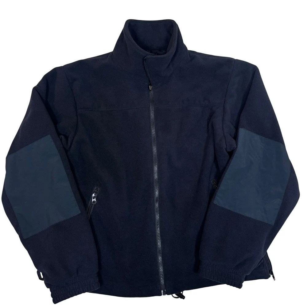 TRU-SPEC Mens Fleece Jacket Full Zip Dark Navy Utility Tactical RN100272 Medium